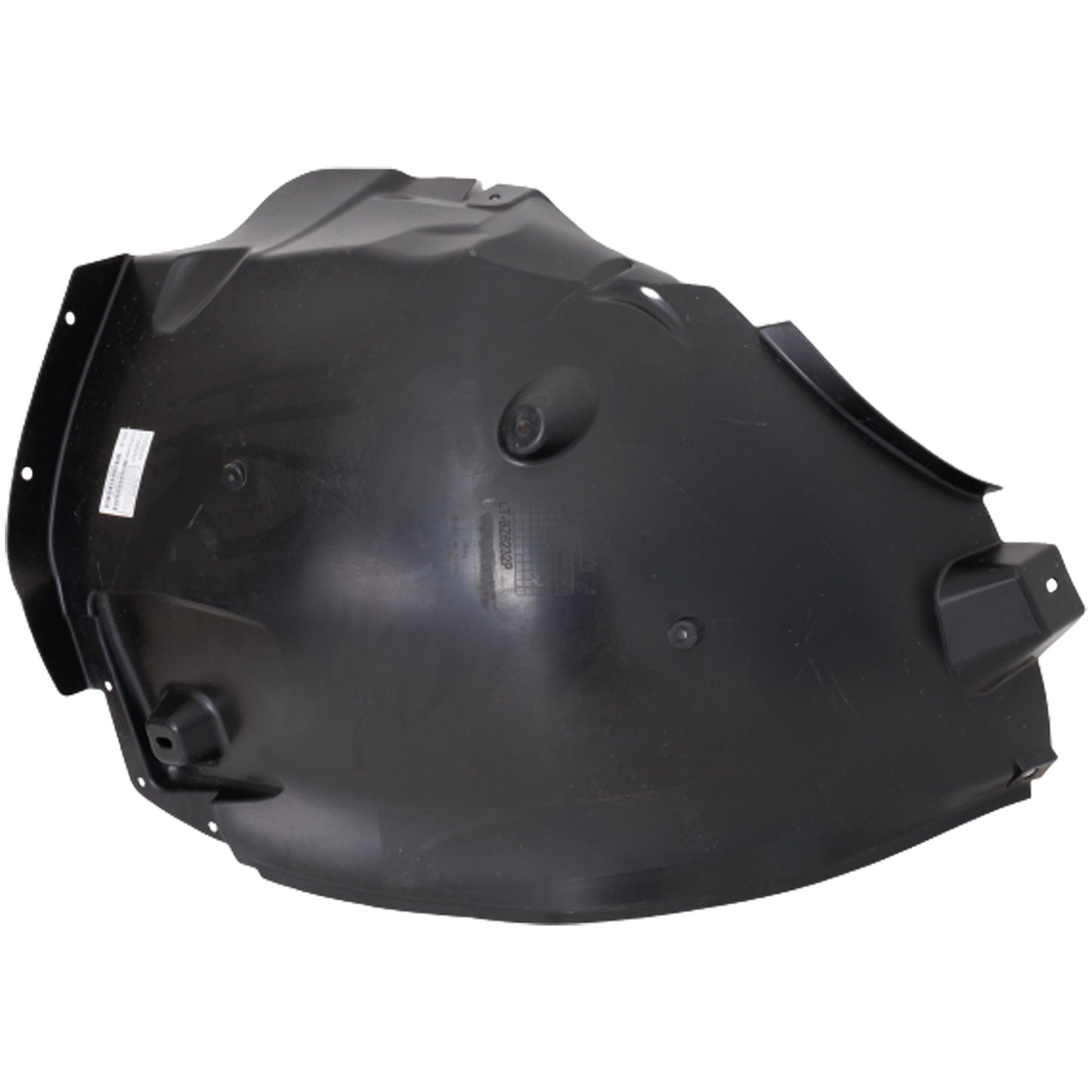 Front, Passenger Side, Rear Section Fender Liner