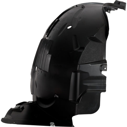 Front, Passenger Side, Inner Fender Liner, without Insulation Foam, Front Section, Inner Fender Well Cover