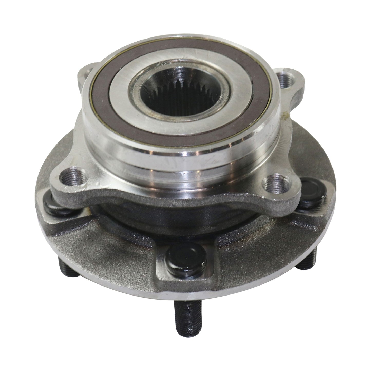Front, Driver or Passenger Side Wheel Hub, With Bearing, 5 x 4.5 in. Bolt Pattern, AWD