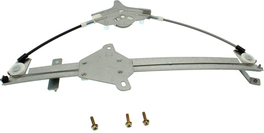 Front, Driver Side Power Window Regulator, Without Motor