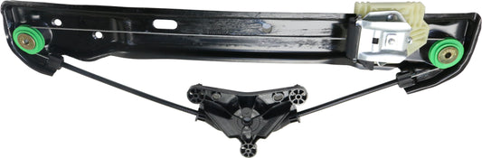 Rear, Driver Side Window Regulator, Power, Without Panel