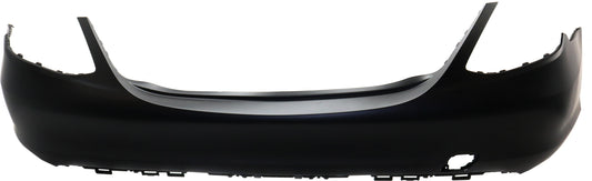 Rear Primed Bumper Cover, Sedan, For Models Without Parking Aid Sensor Holes and AMG Styling Package