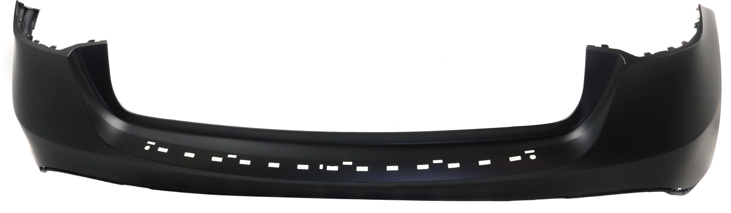 Rear, Upper Primed Bumper Cover, 4 Cyl., 2.0L Engine, For Models Without Sport Package, Without Parking Aid Sensor Holes, With Molding Holes, CAPA Certified