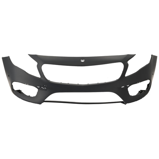 Front Primed Bumper Cover, With Parktronic Holes