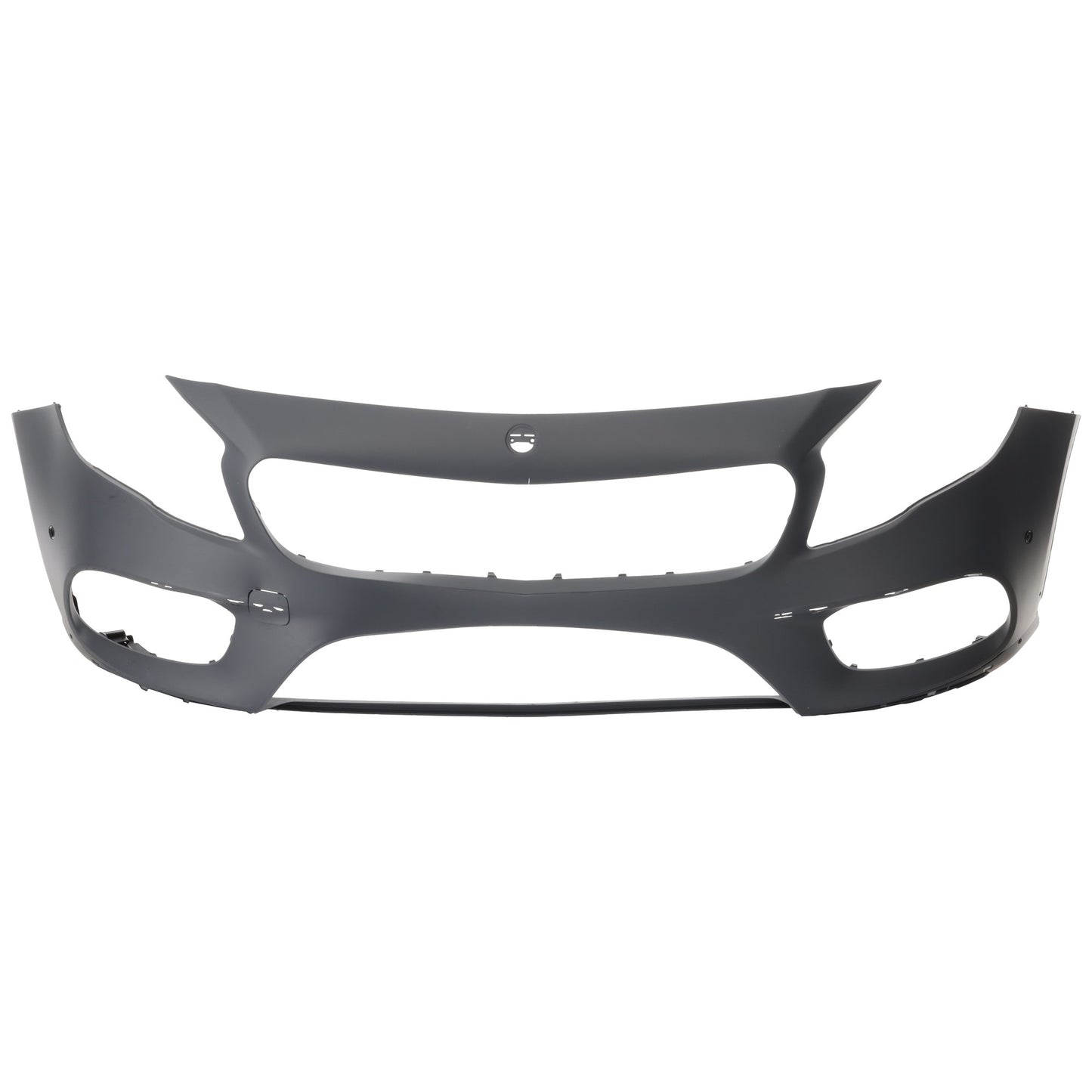 Front Primed Bumper Cover, With Parktronic Holes