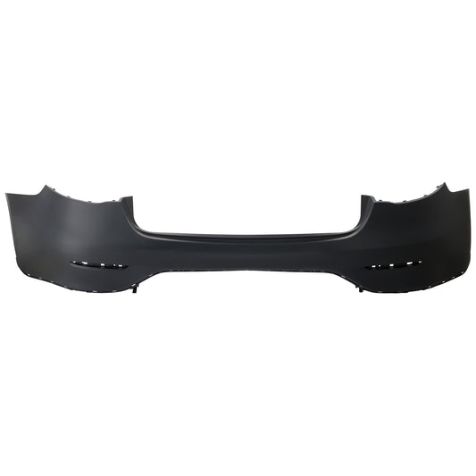 Rear Primed Bumper Cover, For Models without Active Park Assist System, without Mounting Bracket