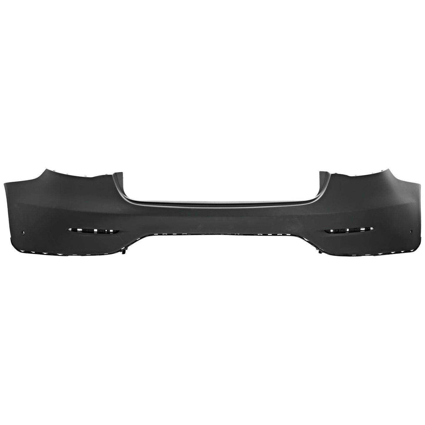 Накладка на задний бампер с грунтовкой, для моделей с отверстием для датчика активной системы помощи при парковке