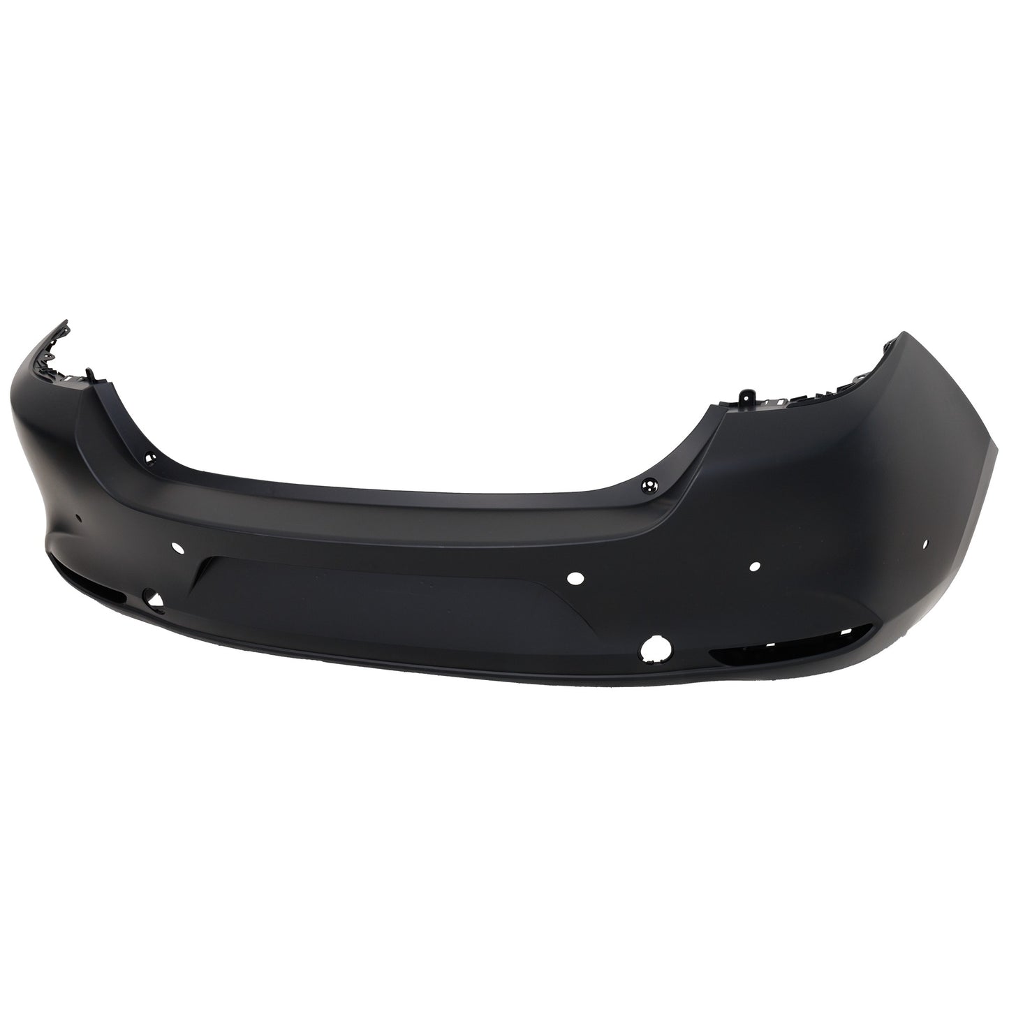 Rear Primed Bumper Cover, Base Model, With Blind Spot Detection