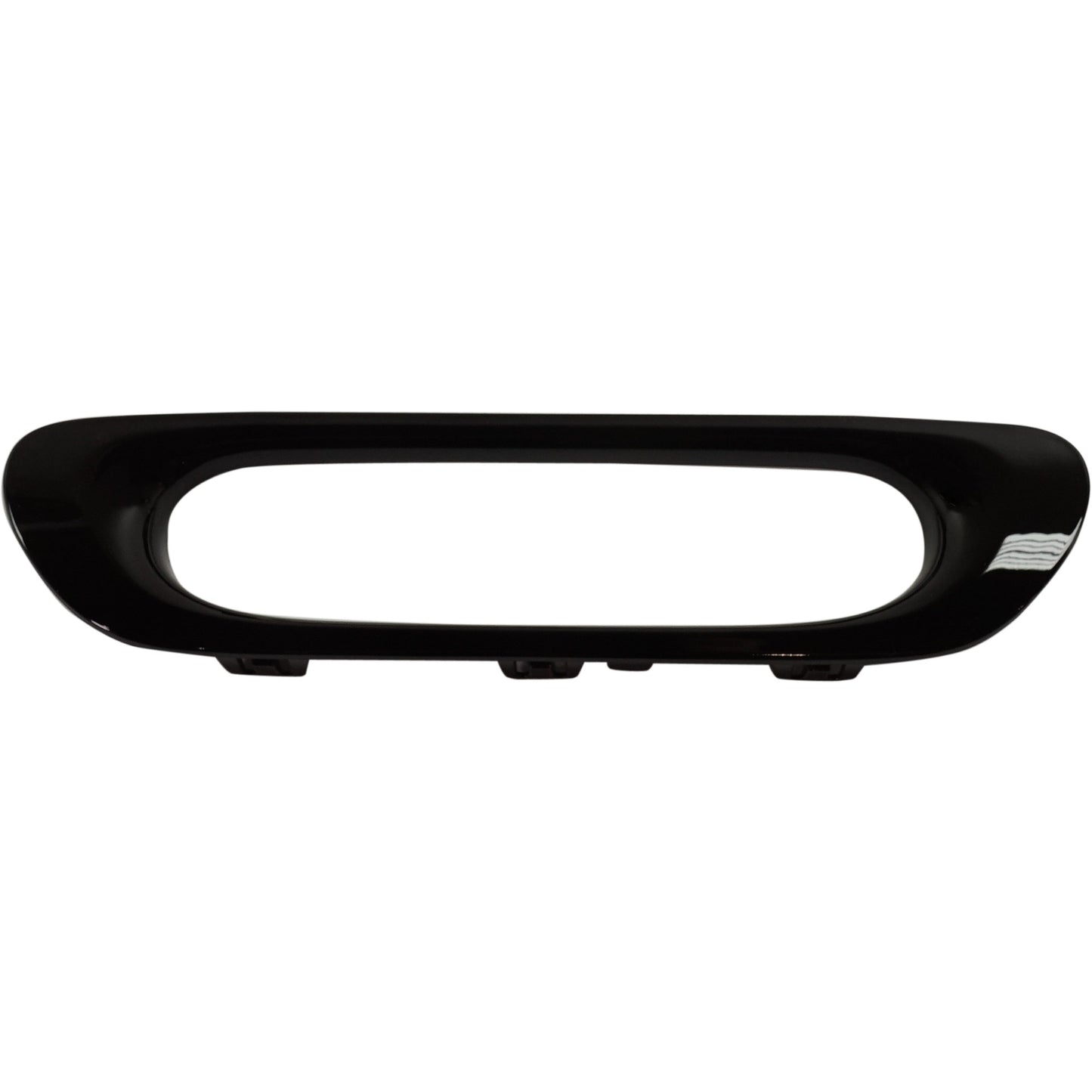 Rear, Driver or Passenger Side Bumper Trim, Black, Base Model