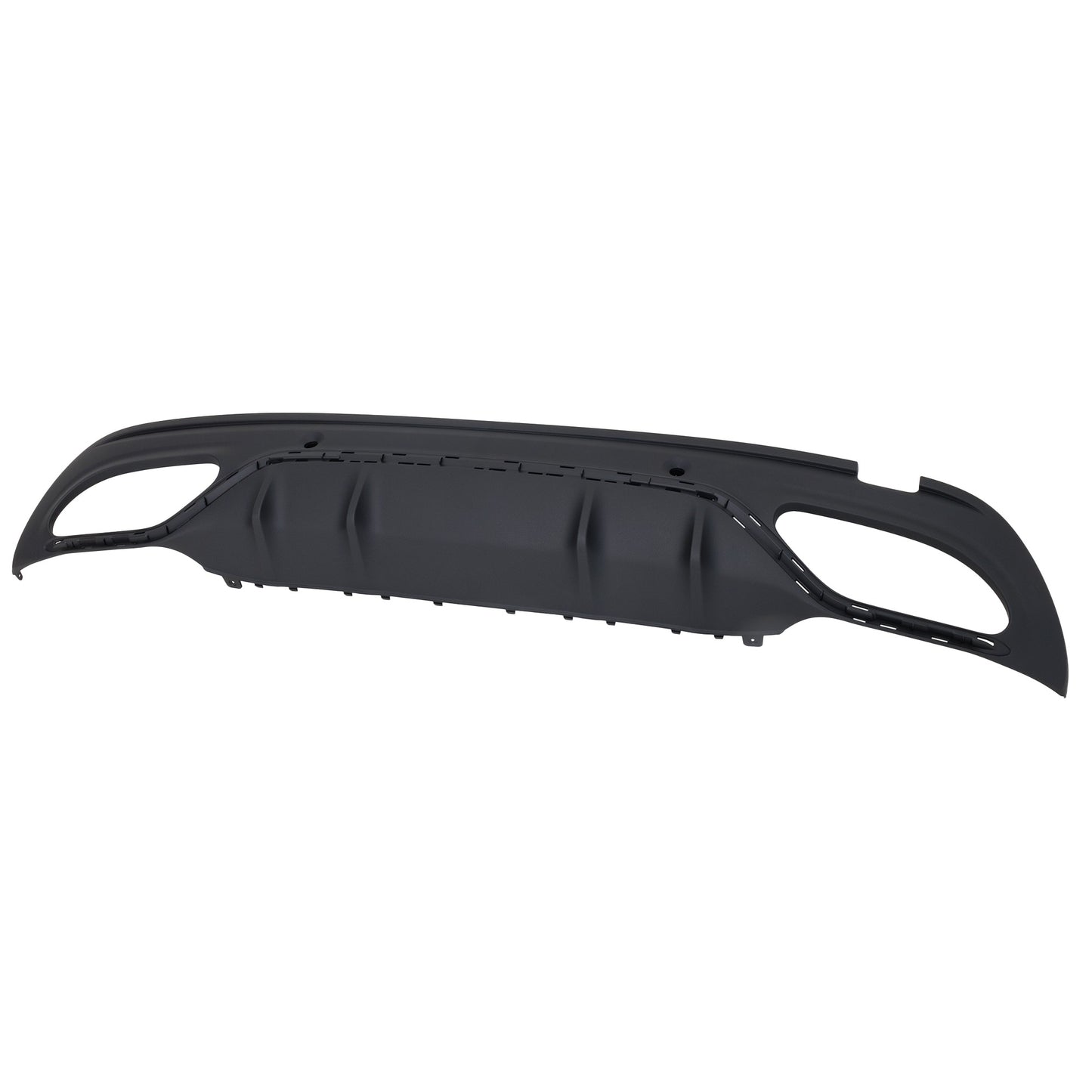 Rear Bumper Trim, Textured, Upper Garnish
