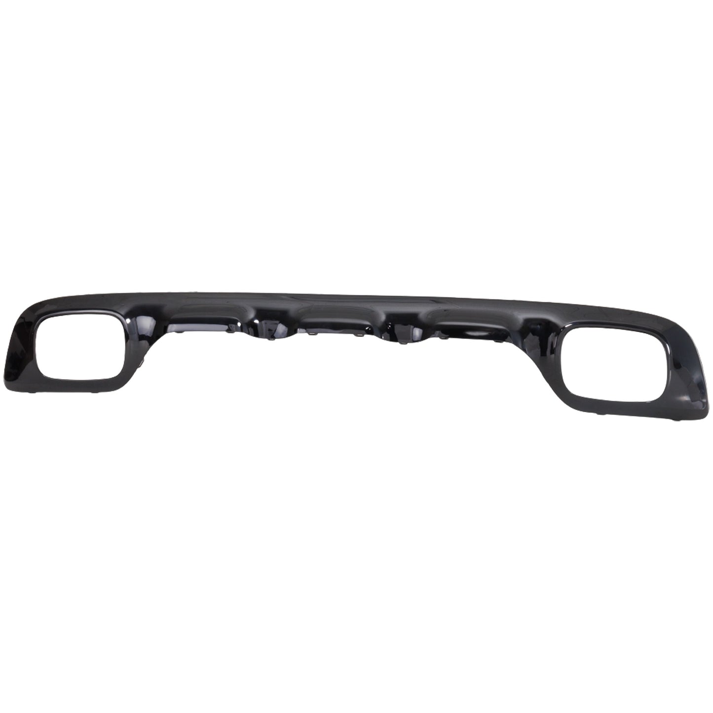 Rear, Driver or Passenger Side Bumper Trim, Black