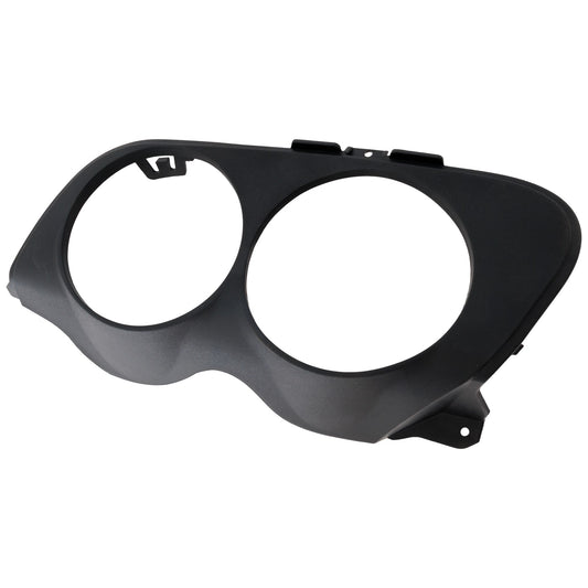 Rear, Driver Side Bumper Trim, Textured, Tailpipe Bezel