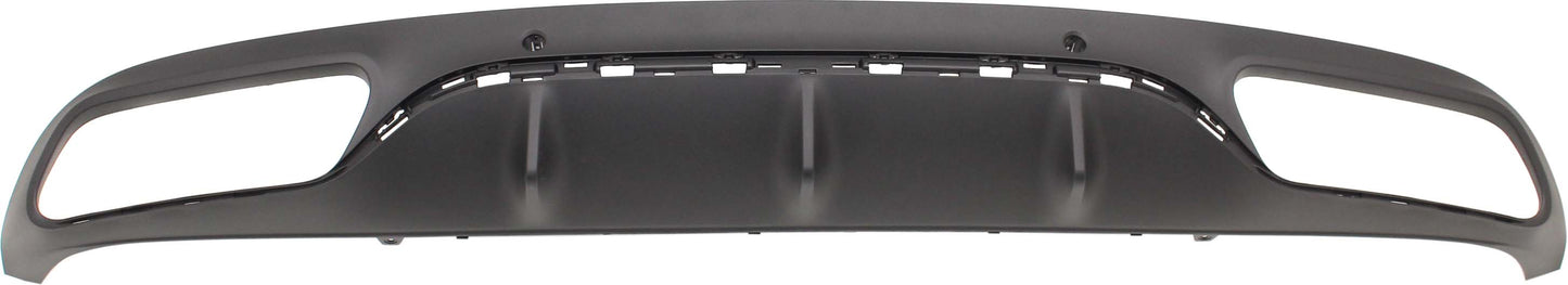 Rear, Lower Valance, Bumper Cover, Textured