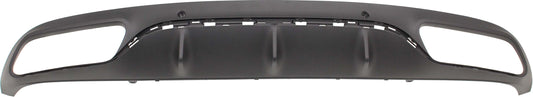 Rear, Lower Valance, Bumper Cover, Textured