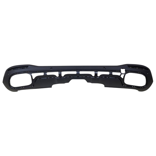 Rear Valance, Textured Black