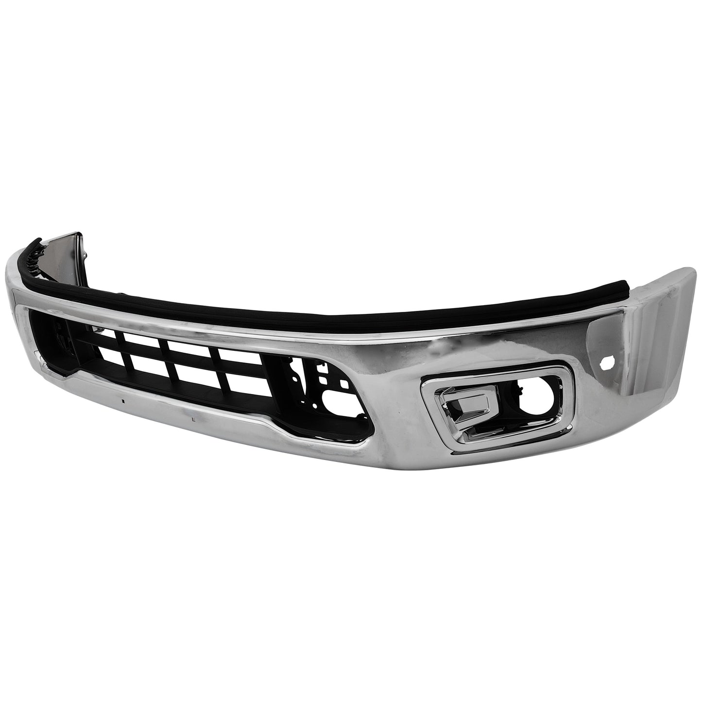 Front, Lower Bumper, Textured, With Parking Aid Sensor Holes, Without Mounting Brackets