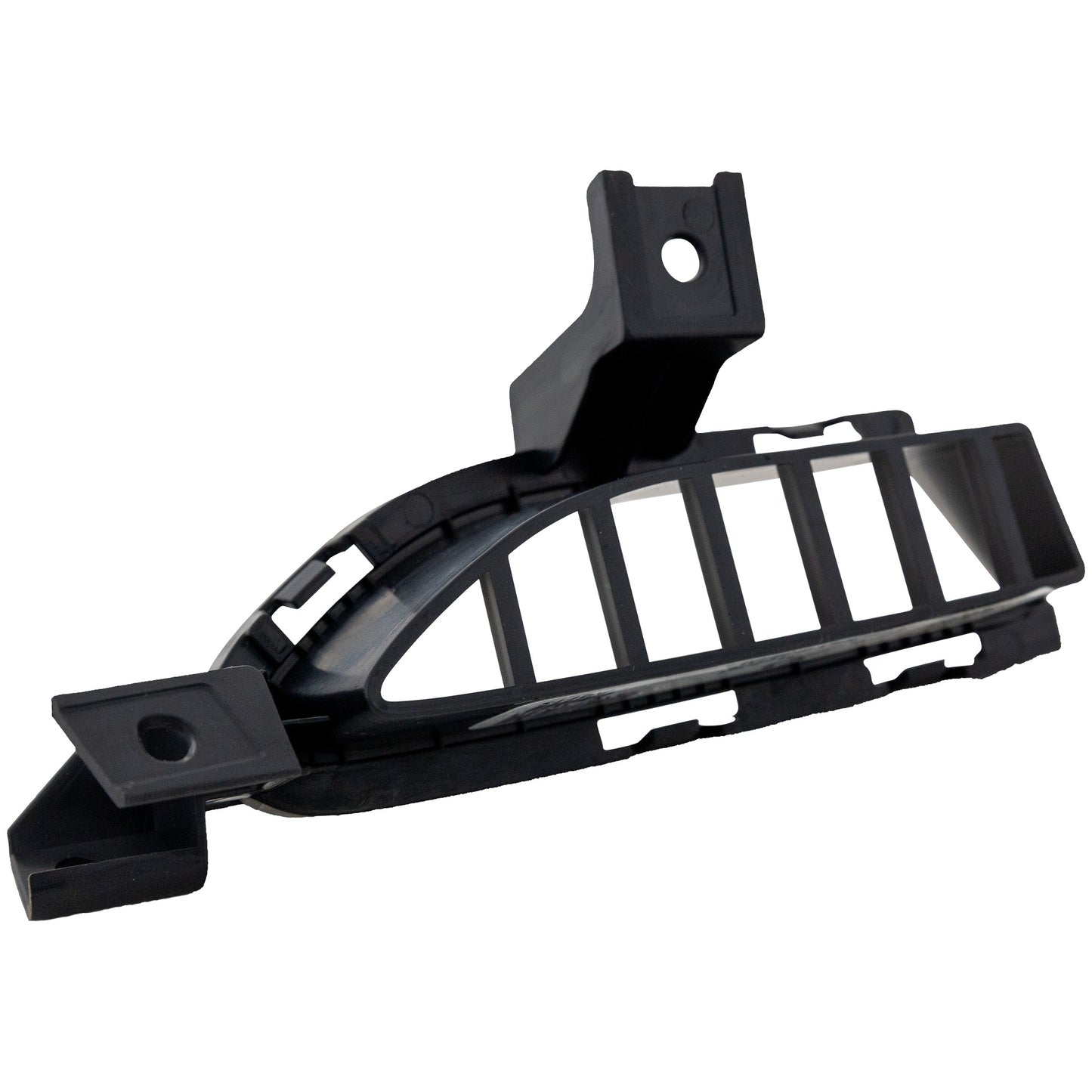 Front, Passenger Side, Outer Bumper Grille, Textured Black