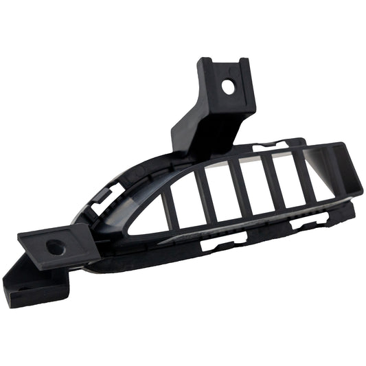 Front, Passenger Side, Outer Bumper Grille, Textured Black