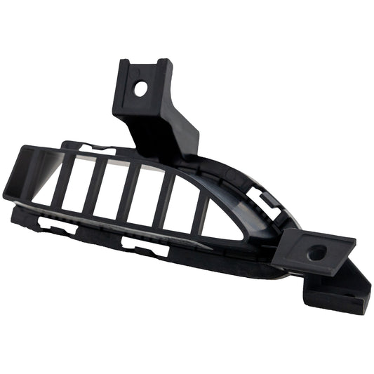 Front, Driver Side, Outer Bumper Grille, Textured Black