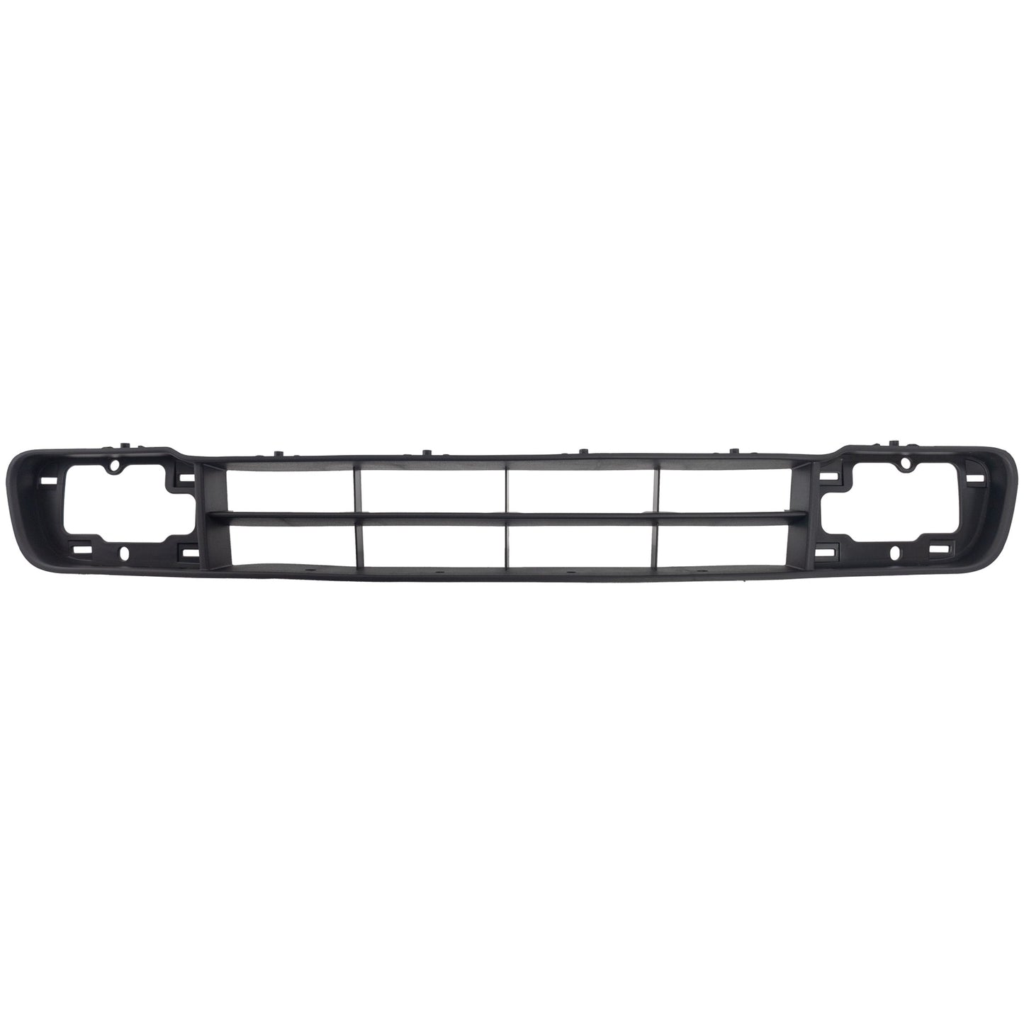 Решетка радиатора переднего центрального бампера, черная