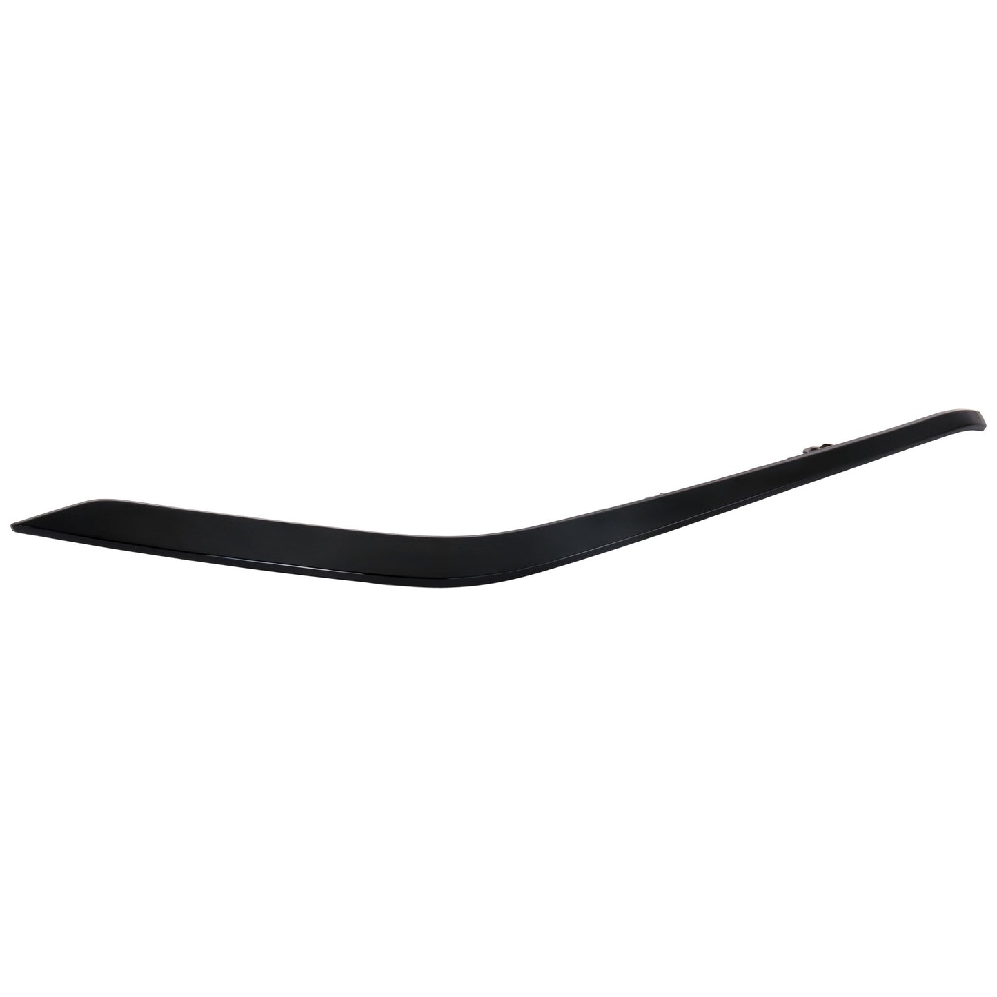 Front, Passenger Side Bumper Trim, Gloss Black, For Models With Midnight Special Edition Package