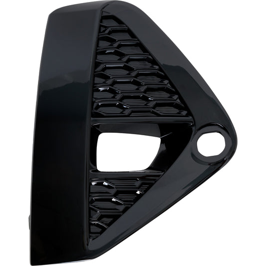 Front, Passenger Side Fog Light Trim, Black