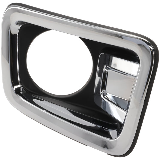 Front, Passenger Side Fog Light Trim, Textured Black, Except Platinum Reserve Model