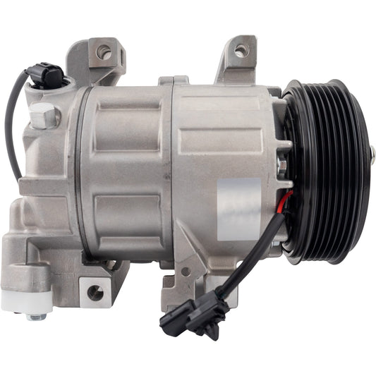 A/C Compressor, With Clutch, 6-Groove Pulley, 2.5L, 4Cyl