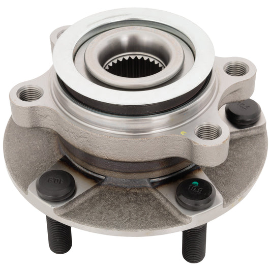 Front, Driver or Passenger Side Wheel Hub, with Bearing, 5 X 4.5 In. Bolt Pattern, 4-Bolt Modified Flange, AWD/FWD, FWD/AWD
