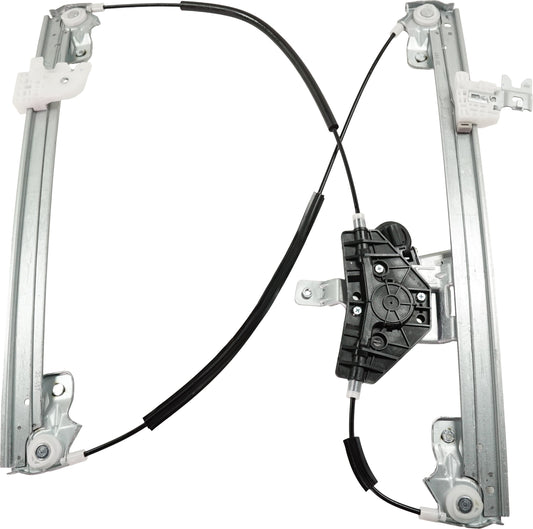 Front, Passenger Side Power Window Regulator, With Motor