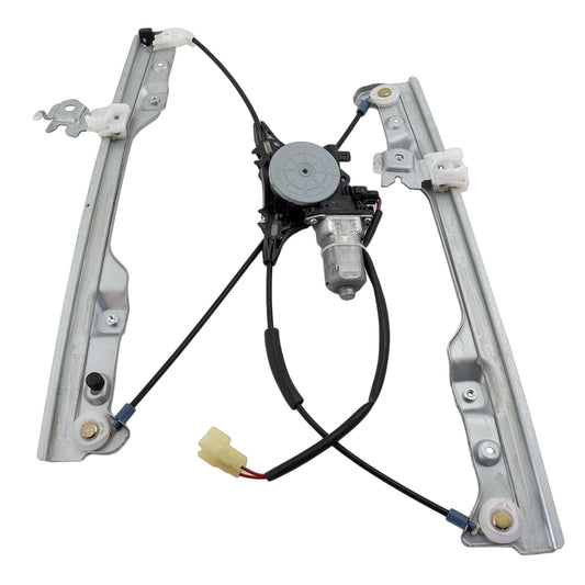 Front, Passenger Side Power Window Regulator, with Motor, 2-Pin Connector, Without Auto Up and Down