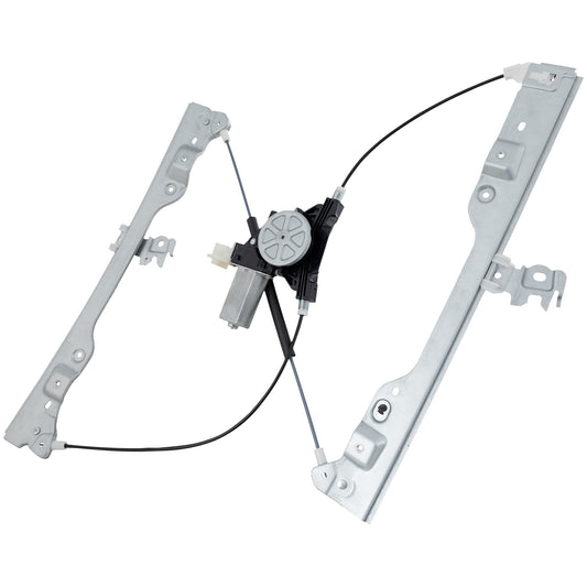 Front, Passenger Side Window Regulator, Power, with Motor