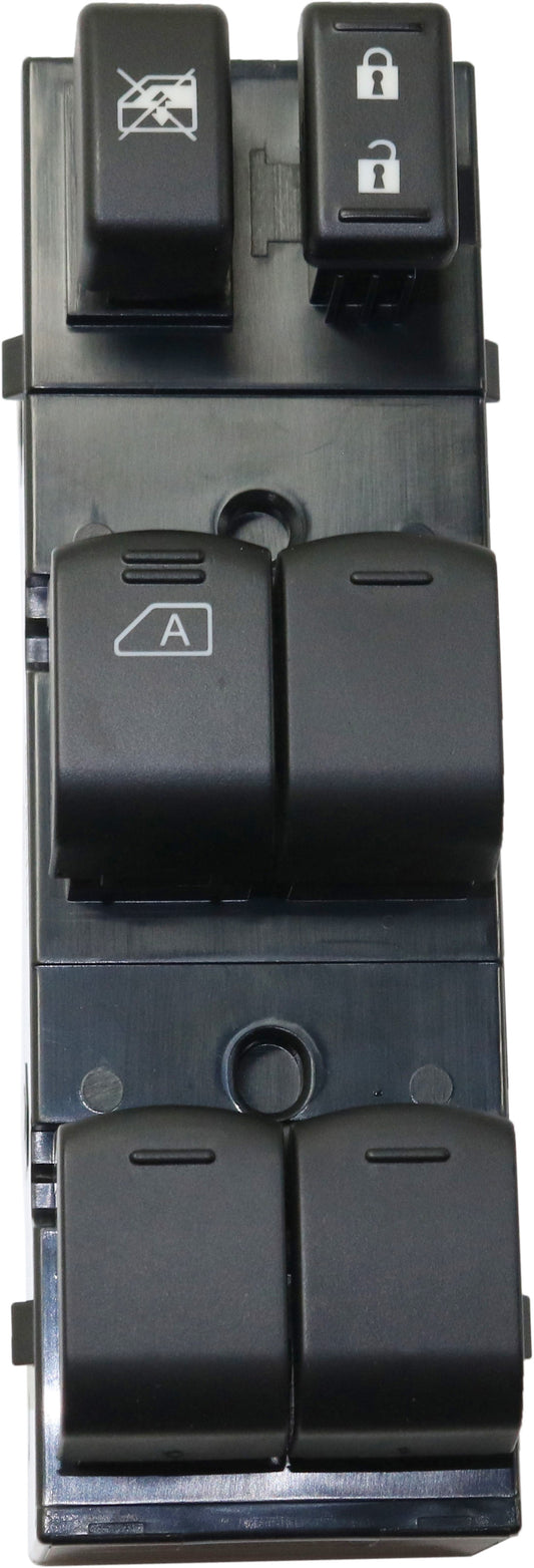 Front, Driver Side Window Switch, Black, AWD, 4 Cyl., 2.5L Engine