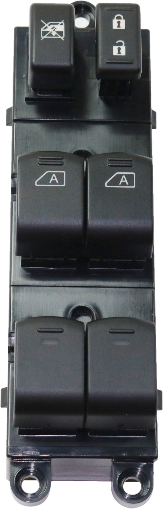 Front, Driver Side Window Switch, Black, 19-Prong Blade Male Terminal, 1 Female Connector, 8 Cyl., 5.6L Engine