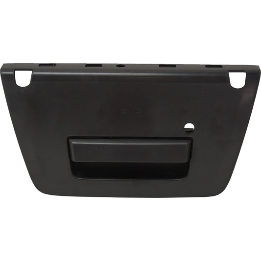 Tailgate Handle and Bezel, Textured Black Plastic With Camera Hole