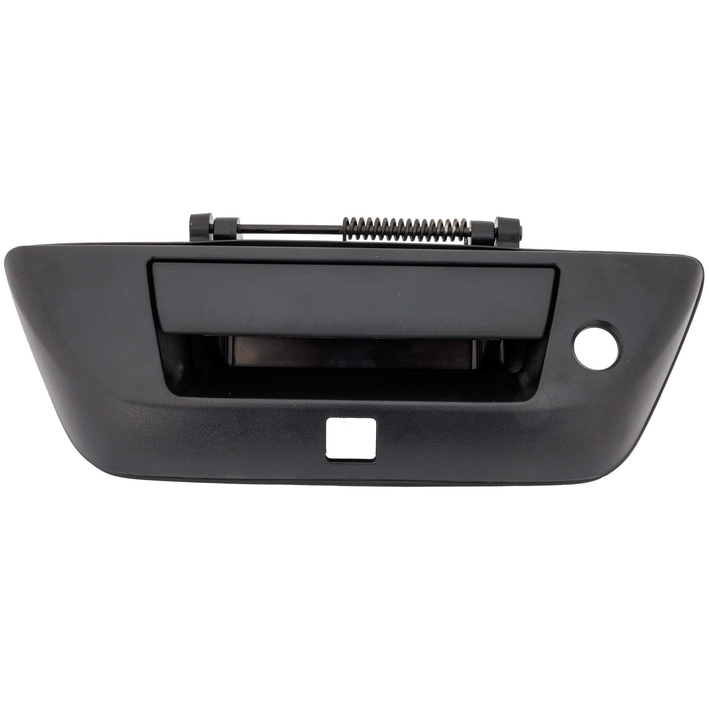 Tailgate Handle, Textured Black Plastic With Camera Hole With Key Hole