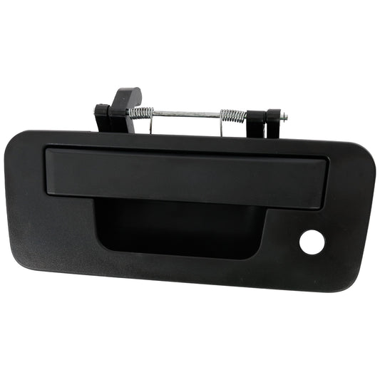 Tailgate Handle, Textured Black Plastic