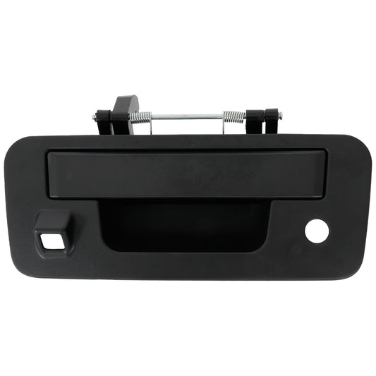 Tailgate Handle, Textured Black Plastic
