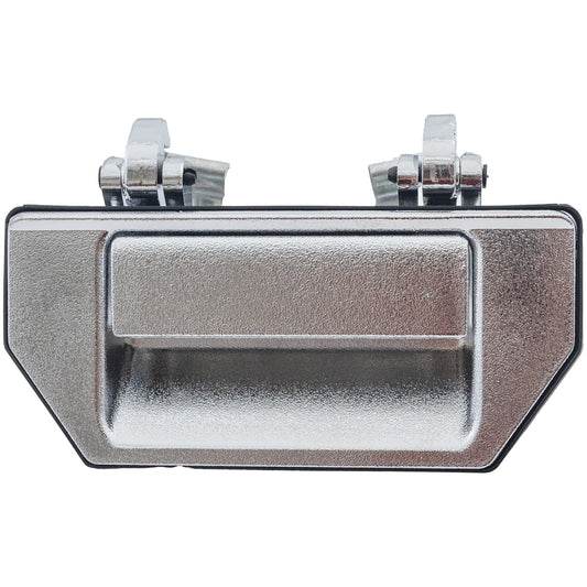 Tailgate Handle, Chrome Plastic Without Camera Hole Without Key Hole