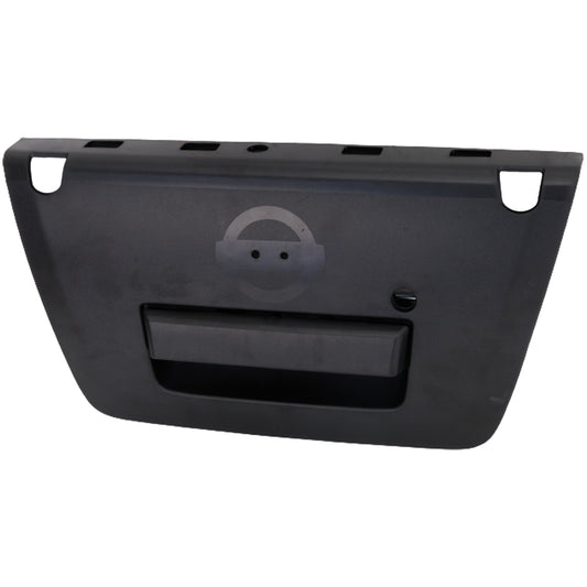 Tailgate Handle, Textured Black, Plastic, For Models without Rear View Camera