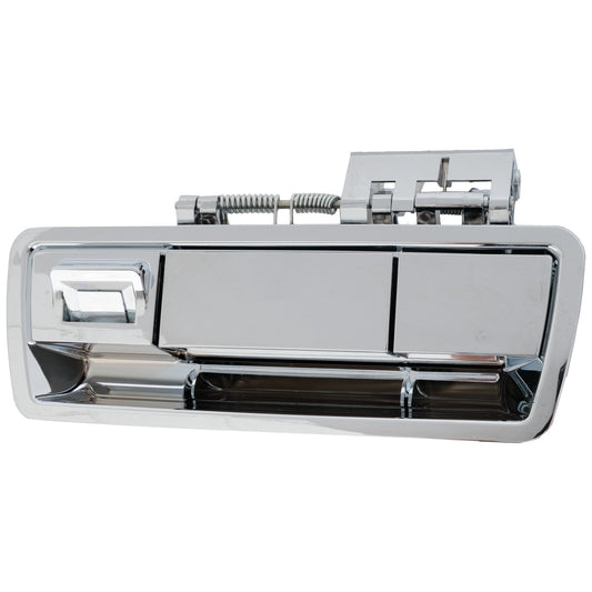 Tailgate Handle, Chrome, Plastic, For Models with Power Liftgate and Rear View Camera