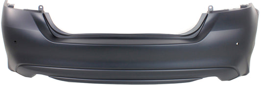 Rear Primed Bumper Cover, With Parking Aid Sensor Holes
