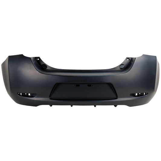 Rear Primed Bumper Cover, With Object Sensor Hole