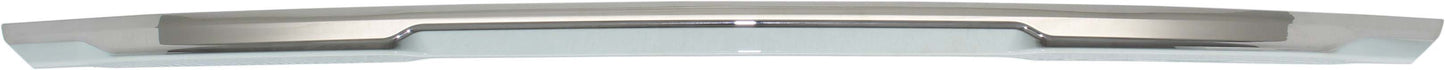 Rear, Upper Bumper Trim, Chrome