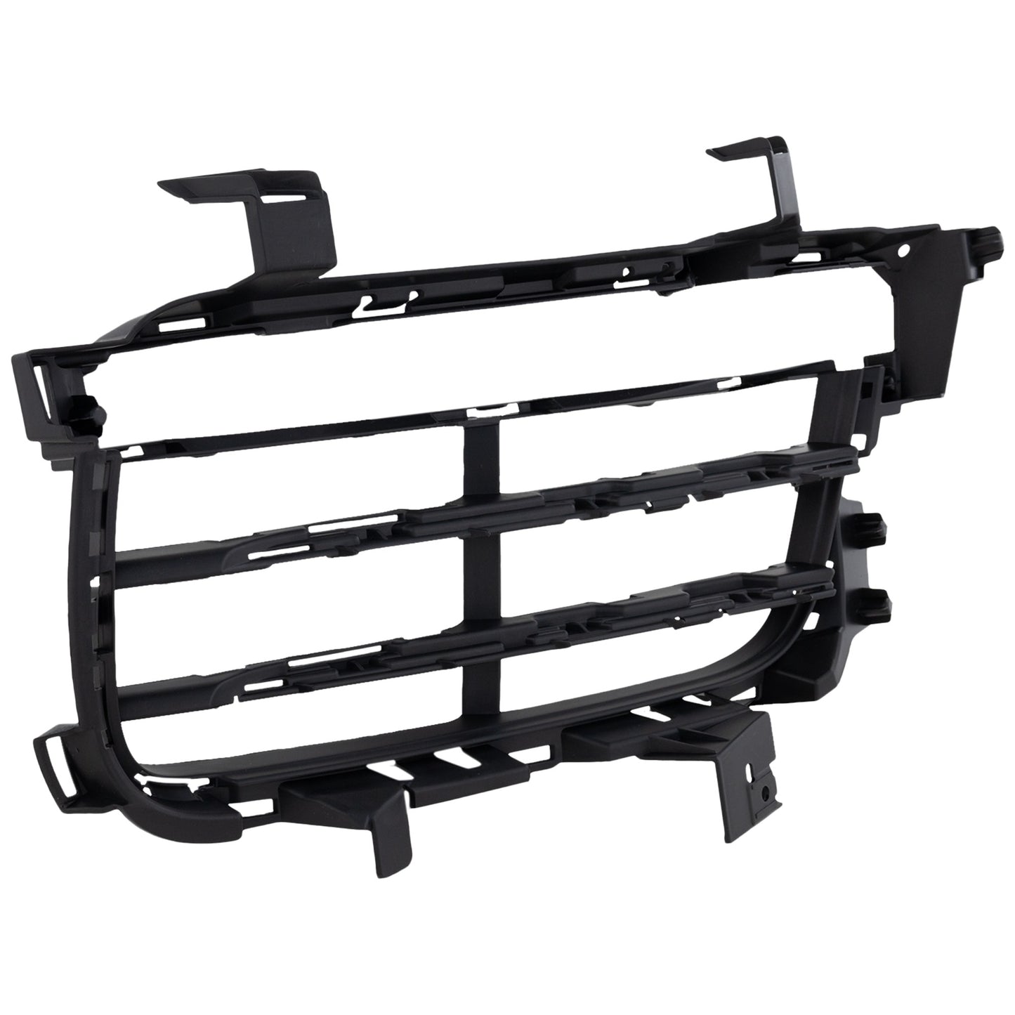 Front, Passenger Side Bumper Grille, Textured Black