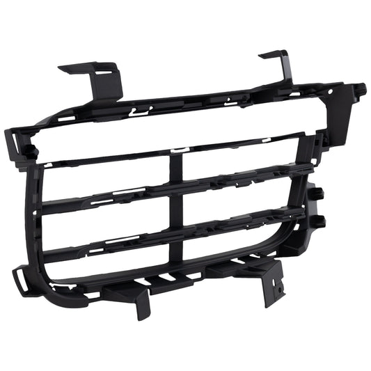 Front, Passenger Side Bumper Grille, Textured Black
