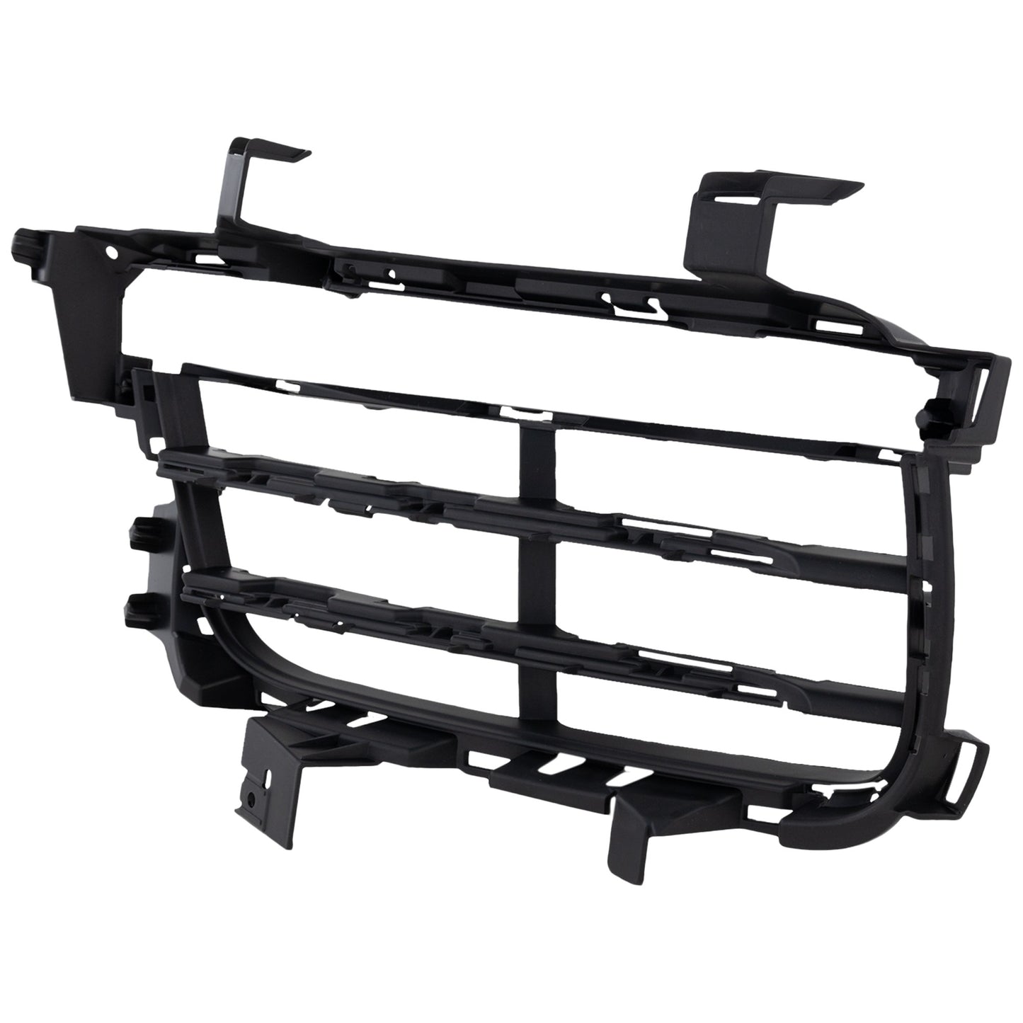 Front, Driver Side Bumper Grille, Textured Black