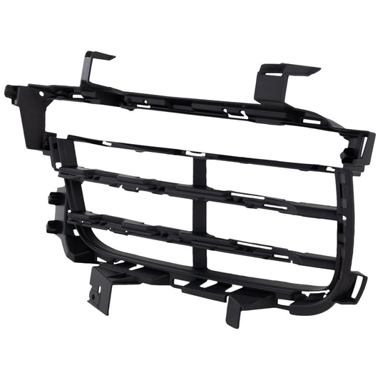 Front, Driver Side Bumper Grille, Textured Black