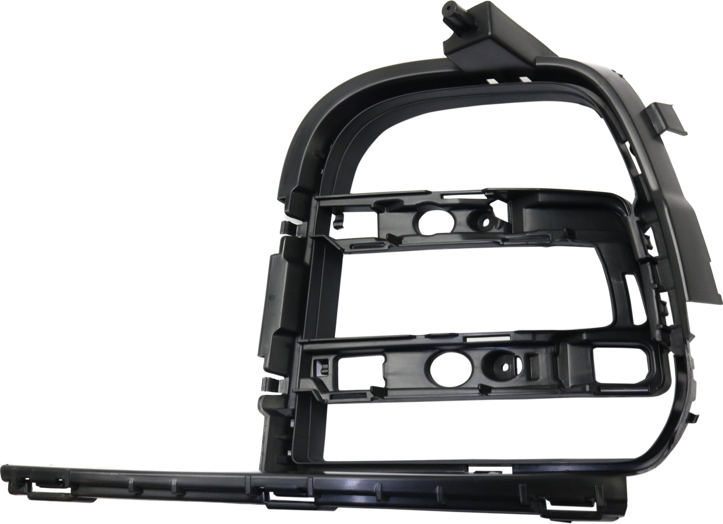 Front, Passenger Side Bumper Grille, Textured Black, Turbo Model