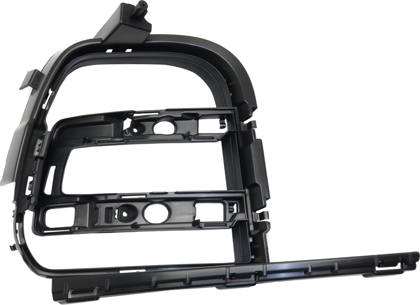 Front, Driver Side Bumper Grille, Textured Black, Turbo Model